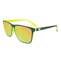 Mắt kính Knockaround FAST LANES Matte Navy and Neon Yellow Geode / Yellow