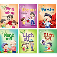 Combo 6 Cuốn: Gieo Mầm Tính Cách - Ươm Mầm Ý Chí (Gồm Các Tựa: Công Bằng, Kiên Trì, Lịch Sự, Mạnh Mẽ, Tự Tin, Ước Mơ) (Tái Bản)