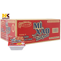 Thùng 18 Khay Mì Táo Quân Hương Vị Thịt Bằm Sốt Cà Chua Acecook