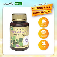 Viên Uống Bổ Mắt Giúp Tăng Cường Thị Lực Green Life Bright Vision Plus - Hộp 30 Viên