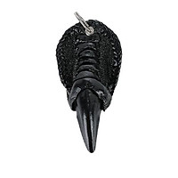 HC8425-26-27-28 - Móc khóa Huy Hoàng chân đà điểu màu đen, nâu đỏ, vàng bò, nâu đất