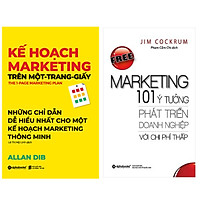 Combo 2 Cuốn Sách Về Marketing Được Ưa Chuộng Nhất Hiện Nay :  Kế Hoạch Marketing Trên Mộ
