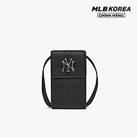 MLB - Túi đeo chéo chữ nhật Monogram Diamond Dia Embo 3ACRH041N-50BKS