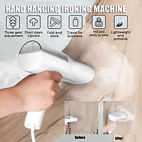 【Collapsible】Handheld Garment Steamer Portable Steam Iron for Clothes Underwear Fast Heat Up Steamer Ironing for Household Travel