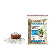 Đá pumice (đá bọt núi lửa)-Trồng bon sai và cây cảnh, xương rồng-size 3-5mm (Túi 500G)