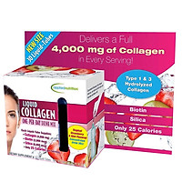 Thực phẩm bổ sung: Collagen Ống Applied Nutrition Liquid Collagen 4000mg 30 tubes nhập Mỹ
