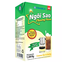 Sữa đặc ngôi sao phương nam xanh lá - Hộp giấy 1284g