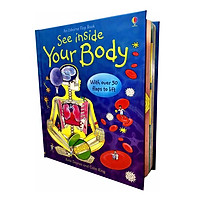 Sách tương tác tiếng Anh - Usborne See Inside Your Body