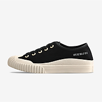 Giày Domba LINING CANVAS màu Đen (Black) M-5131