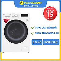 Máy giặt LG Inverter 8.5 kg FV1408S4W - Hàng chính hãng(Giao Toàn Quốc)