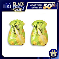 Combo 2 Kẹo Dứa V.I.C hỗ trợ kiểm soát cân nặng, Xuống 3-5kg trong 14 ngày
