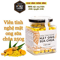 VIÊN TINH NGHỆ MẬT ONG SỮA CHÚA HONEYLAND 250G/HŨ