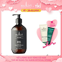 Sữa tắm dành cho nam Sukin For Men Body Wash 500ml