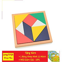 Đồ Chơi Gỗ Ghép Hình Tangram