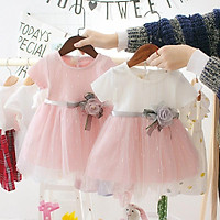 VN51 Size70-100 (4-16kg) đầm cho bé gái 1 tuổi đến 3 tuổi Thời trang trẻ Em hàng quảng châu