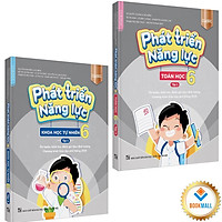 Sách - Combo 2 cuốn: Phát Triển Năng Lực - Khoa Học Tự Nhiên + TOÁN 6 - CLasic tập 1