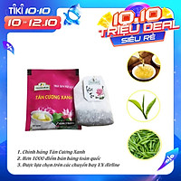 Trà sen túi lọc Tân Cương Xanh - Trà ướp hương sen, hương thơm đậm đà, hậu vị thơm, tiêu chuẩn an toàn thực phẩm
