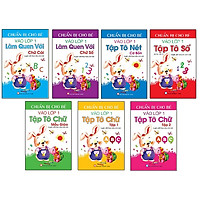 Bộ Sách Chuẩn Bị Cho Bé Vào Lớp 1: Luyện Viết Theo Mẫu Chữ Mới (Bộ 7 Cuốn)