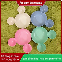 Khay ăn dặm cho bé Mickey sâu lòng