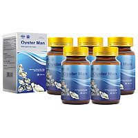 Combo 5 Hộp Thực Phẩm Chức Năng Tăng Cường Sinh Lý Nam Giới OYSTER MAN