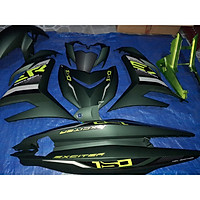 DÀN ÁO DÀNH CHO XE EXCITER 150 MÀU XANH RÊU