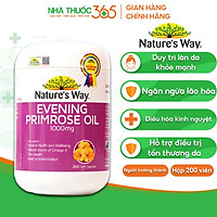 Viên Uống Hỗ Trợ Cân Bằng Nội Tiết Tố Nữ Nature's Way Evening Primrose Oil 200 Viên