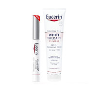 COMBO Eucerin Bút làm mờ thâm nám Spot Corrector + Sữa Rửa Mặt Gentle Cleansing Foam