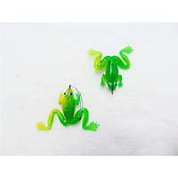 Combo 2 Con Mồi Nhái Mềm Câu Cá - Câu Lure - Câu Rê