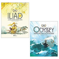 Combo Thần Thoại Vàng: ILiad Cuộc Chiến Thành Troy + Odyssey Những Cuộc Phiêu Lưu Của Odysseus (Bộ 2 Cuốn)