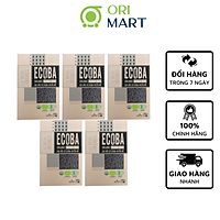 Combo 5 Gạo Hữu Cơ Ecoba Huyền Mễ - Ecoba Organic Black Rice 1kg