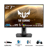 Màn Hình ASUS TUF GAMING VG279QM 27 inch Full HD (1920 x 1080) 1ms 280Hz ELMB SYNC, G-SYNC, Fast IPS, 2W x 2 Stereo RMS - Hàng Chính Hãng