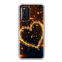 Ốp lưng dẻo cho điện thoại VIVO V19 - 0418 HEART09 - Hàng Chính Hãng