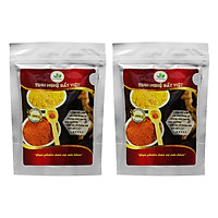 Combo 2 Túi Tinh Bột Nghệ Đất Việt (125g) - Tặng Kèm Mật Ong Nguyên Chất (500ml)