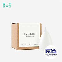 Cốc Nguyệt San EVE CUP 100% silicone Y Tế, chuẩn FDA Hoa Kỳ - Hỗ trợ chu kỳ
