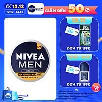 Kem Dưỡng Da Nam NIVEA MEN Creme 3in1 Giúp Giảm Nhờn, Sáng Da, Cấp Ẩm (30ml) - 83923