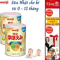 Sữa Nhật Cho Bé Tăng Cân Từ 0 Đến 1 Tuổi Meiji Hỗ Trợ Tăng Hệ Miễn Dịch, Tạo Hệ Tiêu Hóa Tốt Hấp Thụ Dưỡng Chất Hiệu Quả Giúp Bé Phát Triển Cân Đối Nhất Cả Về Chiều Cao, Cân Nặng, Trí Não - 2 Hộp