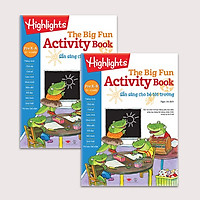 Sách Big Fun Activity Book Pre K - sẵn sàng cho bé tới trường( bộ 2 cuốn, 2 - 4 tuổi )