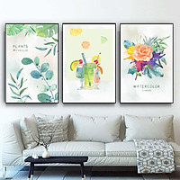 Bộ 3 Tranh Gương Trái Cây Mùa Hè – L002