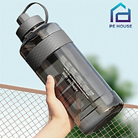 Bình Nước Thể Thao, Bình Nước Tập Gym 1000ml Có Dây Đeo Tiện Dụng