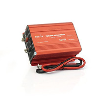 Bộ đổi nguồn 12V sang 220V SUNTEK Pure sin wave inverter 500W - Hàng chính hãng