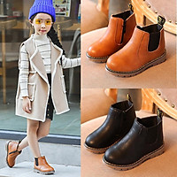 Boot da bé gái trẻ em thiết kế Hàn Quốc