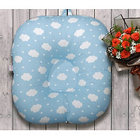 Gối chống trào ngược cho bé, hàng việt nam, vải cotton và bông gòn 100% không tạp chất, chất vải êm dịu giúp bé ngủ ngon, không bị nóng lưng.