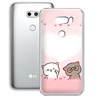 Ốp lưng điện thoại LG V30 - 01253 7874 LOVELY07 - Silicon dẻo - Hàng Chính Hãng