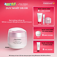 Gel dưỡng trắng da Shiseido White Lucent Brightening Gel Cream 50mL