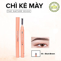 Chì Kẻ Mày The Nature Book Design Eyebrow Pencil 0.3g