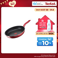 Chảo chiên chống dính đáy từ Tefal So Chef G1350296 21cm (Đỏ) - Công nghệ Thermor-spot cảnh báo nhiệt - Hàng chính hãng