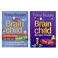 Combo 2 cuốn sách: Tony Buzan - Tập 1: Bộ Não Tí Hon Cái Nôi Của Thiên Tài + Tony Buzan - Tập 2: Bộ Não Tí Hon Thay Đổi Thế Giới (Tái Bản 2020)