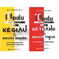 Bộ Sách Giải Mã Bí Mật Của Sự Thành Công ( 10 Điều Khác Biệt Nhất Giữa Kẻ Giàu Và Người N