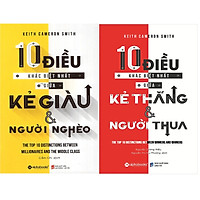Bộ Sách Giải Mã Bí Mật Của Sự Thành Công (Gồm 2 Cuốn: 10 Điều Khác Biệt Nhất Giữa Kẻ Giàu Và Người Nghèo + 10 Điều Khác Biệt Nhất Giữa Kẻ Thắng Và Người Thua ) Tặng Sổ Tay Giá Trị (Khổ A6 Dày 200 Trang)