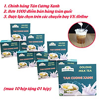 Trà túi lọc Olong sữa Tân Cương Xanh - Trà olong sữa đặc biệt pha trà sữa, trà tắc ngon